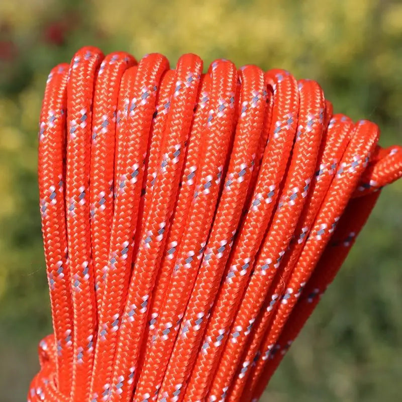 500Cm Reflective Survival Rope Wear-Resistant Fire Rescue Rope Portable Water Life Buoy Emergency Survival Gear Outdoor Tools