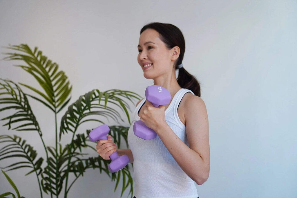 Neoprene Dumbbell Pair – Cast Iron Core Non-Slip Weights 0.5Kg–5Kg – Home Gym UK