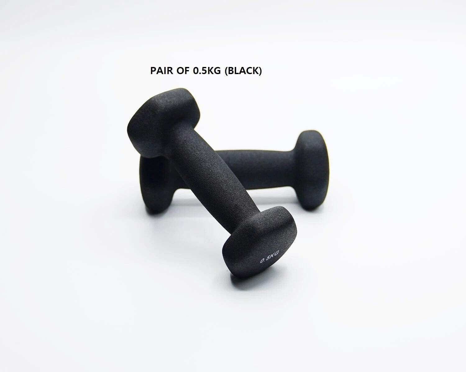 Neoprene Dumbbell Pair – Cast Iron Core Non-Slip Weights 0.5Kg–5Kg – Home Gym UK