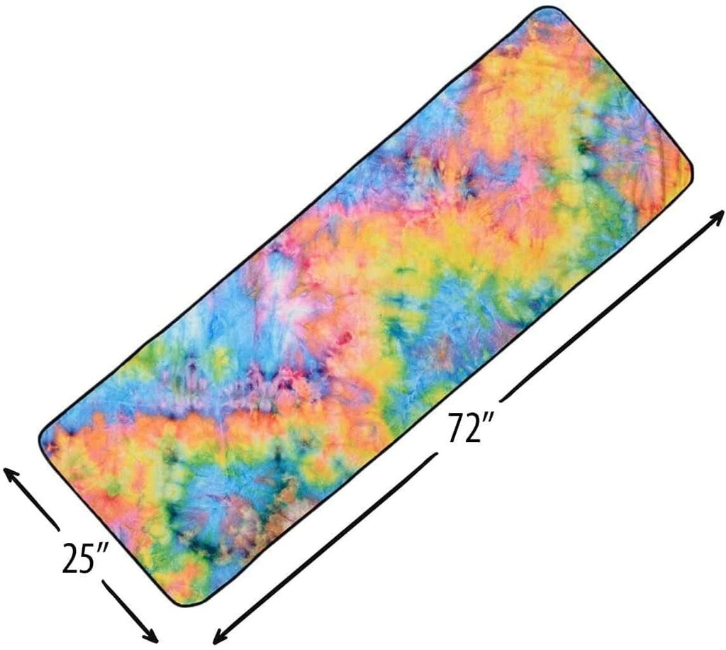 Exercise Fitness Gym Yoga Workout Micro Fibre Pilates Mats Non-Slip Towels & Bag