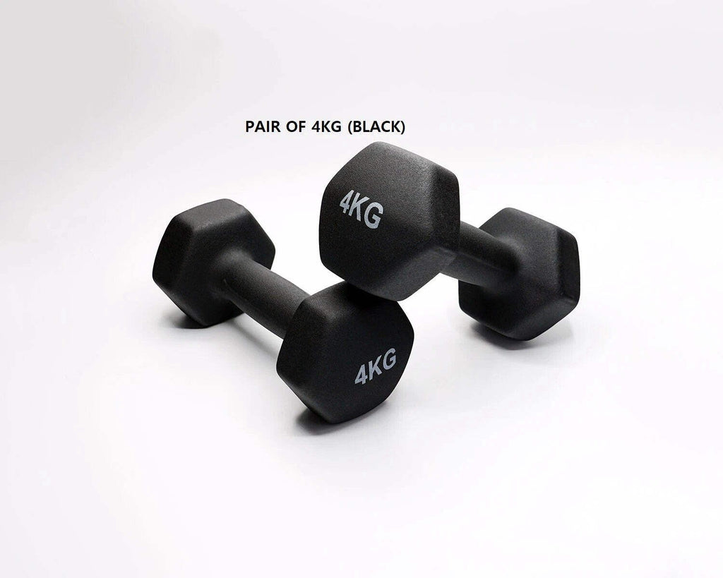 Neoprene Dumbbell Pair – Cast Iron Core Non-Slip Weights 0.5Kg–5Kg – Home Gym UK