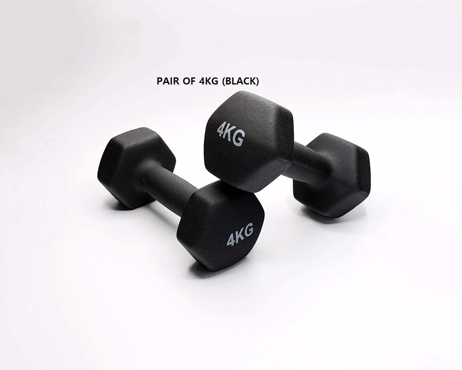 Neoprene Dumbbell Pair – Cast Iron Core Non-Slip Weights 0.5Kg–5Kg – Home Gym UK