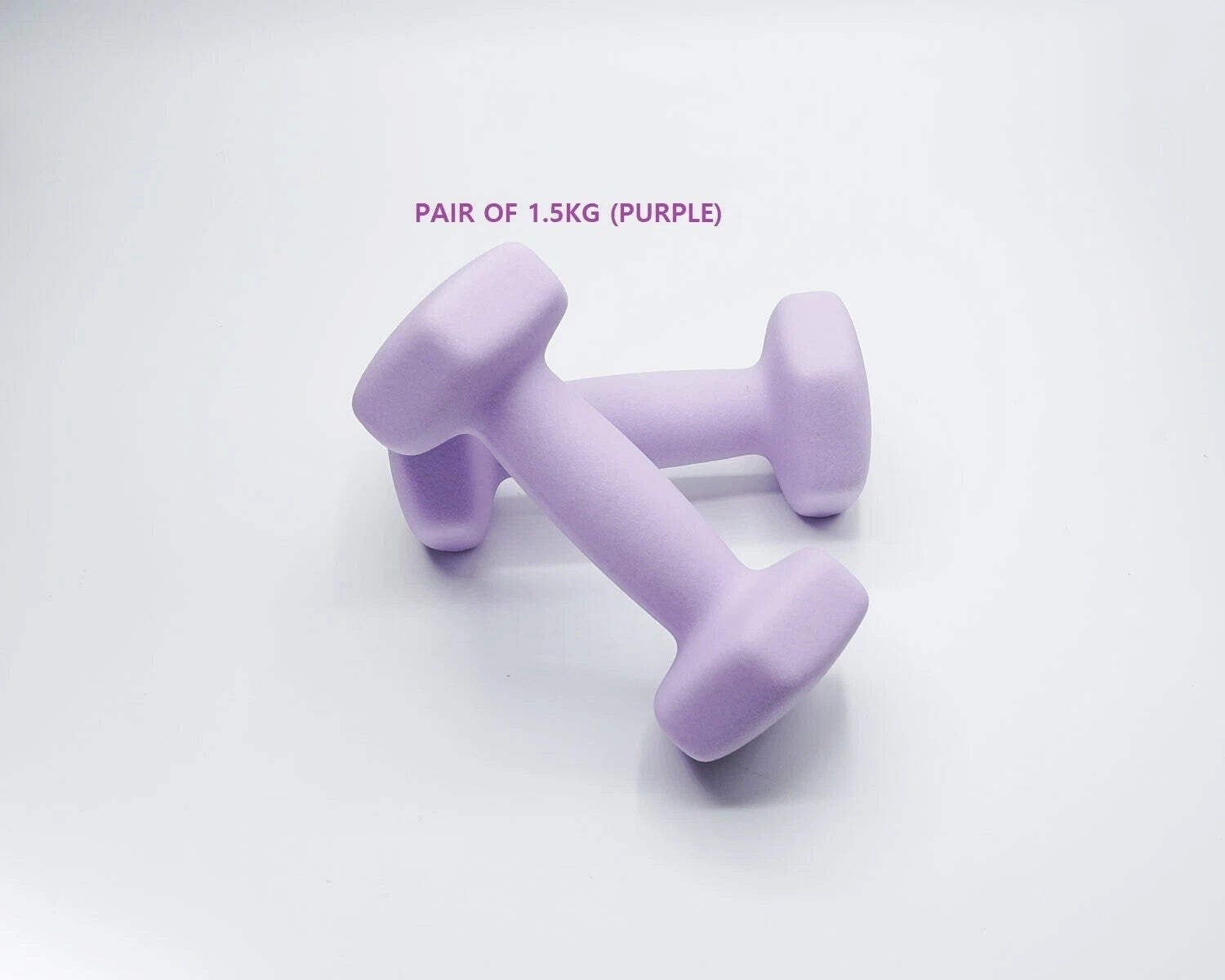 Neoprene Dumbbell Pair – Cast Iron Core Non-Slip Weights 0.5Kg–5Kg – Home Gym UK